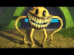 This Weird Yellow Smiling Thing is TERRIFYING.. (Pillar Chase 2)