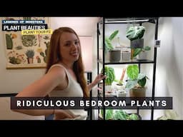 P2. Low Light Bedroom Plant Tour | Monstera, Philodendrons, Anthuriums | Plant Beauties Series