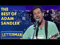 The Best Of Adam Sandler | David Letterman