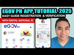 EGOV PH NATIONAL ID 2025 | EGOVPH APP ACCOUNT REGISTRATION TUTORIAL 2025