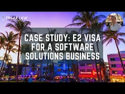 E-2 Visa Success 🚀 How a German Entrepreneur Built a U.S. Software Business