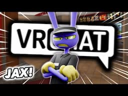 JAX HATES HAVING A JOB IN VRCHAT! | The Amazing Digital Circus | Funny Moments