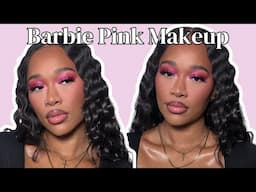 EASY BARBIE PINK MAKEUP TUTORIAL!