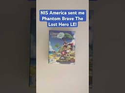 Let’s open this up: NISA sent me this Phantom Brave: The Lost Hero LE!