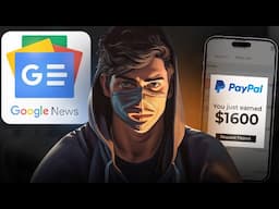 $1600 PER DAY Using AI And Google News (Make Money Online 2023)