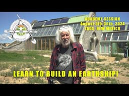 August #Earthship Academy in Taos, New Mexico