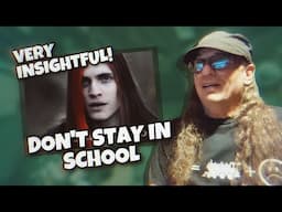 GRANDFATHER Reacts To DON'T STAY IN SCHOOL By BOYINABAND