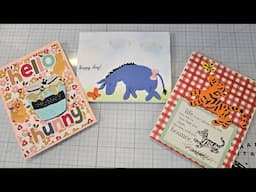 Classic Pooh cards by Spellbinders