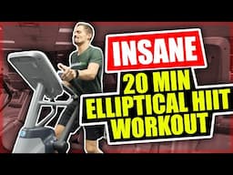 *NEW* Insane 20 Minute Elliptical Workout - HIIT Workout