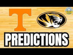 Tennessee vs. Missouri PREDICTION | 2024-25 SEC Basketball Predictions