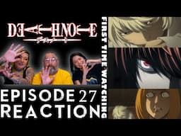 Death Note Episode 27 Reaction. Baby L has entered the ring.  Light is shook.