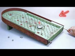 1930s Wood Bagatelle Restoration & Rebuild - Do You Know This Game?