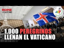 Más de 1.000 PEREGRINOS escandinavos llenan el VATICANO para ganar el JUBILEO