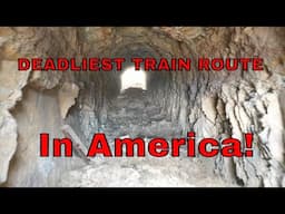 America's  MOST DANGEROUS Train  Route!! This is SCARY!      #JBO