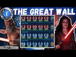 This Might Be One of the Strongest Front Walls Possible! 15 MILLION GP Opponent - 5v5 GAC Kyber 1