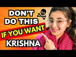 IMPORTANT‼️ Don’t Make THIS MISTAKE If You Want KRISHNA || Seed Story