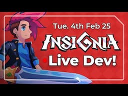 IndieTales Live - Working on INSIGNIA!