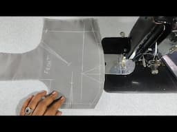 Blouse stitching | Front dart and Patti stitching | basic Tailoring classes for beginners