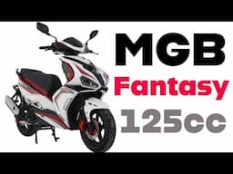 A new bike bargain! A brand new 125cc scooter for less than £2000!   The MGB Fantasy 125