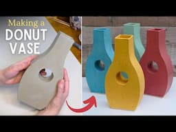 How To Make A Donut Vase