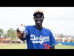 Dodgers Sign 6'7'' 17 Year Old From South Sudan Throwing 95+