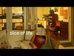 slice of life  | living alone ,makeup routine , lifestyle , friends ,etc 🌺 ✨