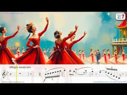 Chinese Dance - The Nutcracker - Tchaikovsky - Sheet Music Play Along