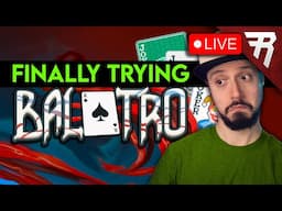 Trying Balatro! Livestream Gameplay