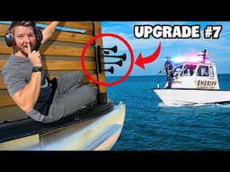 We Added 10 SECRET Upgrades to our Homemade Houseboat!