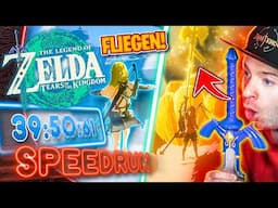 Zelda Tears of the Kingdom SPEEDRUN WELTREKORD ist ein GLITCH FEST!