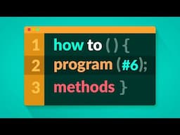 How to Program in C# - Methods (E06)