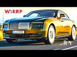 Rolls Royce Spectre Electric Car Driving In Real Life 4K