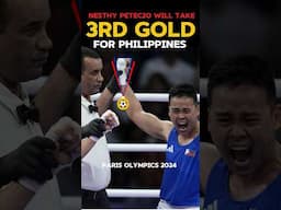 Nesthy Petecio for GOLD winning reaction Paris Olympics 2024 #parisolympics2024 #olympics2024