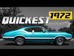 9 Fastest Muscle Cars Of 1972