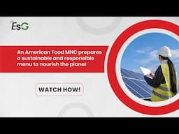 ESG | Know how an American food MNC prepares a sustainable & responsible menu to nourish the planet