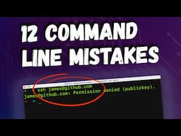 12 Command Line Mistakes New Developers Make (and how to fix them)