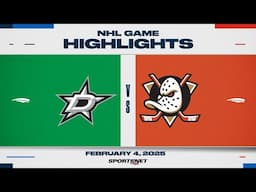 NHL Highlights | Stars vs. Ducks - February 4, 2025