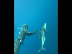 Underwater Battle with Monster Fish