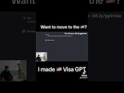 I made an AI chatbot that helps you figure out how to get to the US! 🇺🇸