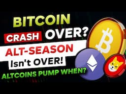 🛑 Bitcoin CRASH is OVER!! - ALT-SEASON Isn't Over | Altcoins Reversal Soon | Bitcoin Pump Today