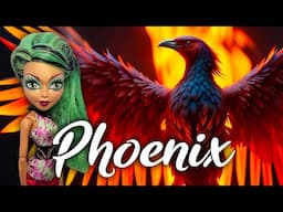 I MADE A STUNNING PHOENIX DOLL TO CELEBRATE MY DIVORCE / Monster High Doll Repaint by Poppen Atelier