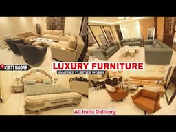 Luxury Furniture in Kirti Nagar Santokh Furniture Works Delhi | Furniture Market Kirti Nagar