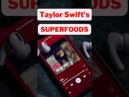 Taylor Swift loves these SuperFoods #taylorswift #erastour