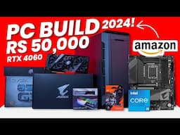 It's Price Only ₹ 55,000 With RTX 4060 Graphic Card 🔥50000 Best Gaming & Streaming Pc Build Guide