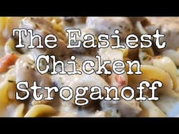 The Easiest Chicken Stroganoff