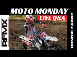 MOTO MONDAY LIVE Q&A WITH RONNIE FAISST