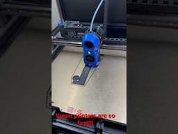 Voron 2.4r2 350mm 3d printer flying through a print!!!