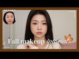 [무쌍 메이크업] FALL MONOLID/HOODED EYE MAKEUP TUTORIAL