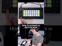 I love this automation tip in Ableton Move!! #abletonmove