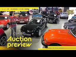 Classic Car Auction Christmas Preview Walk - Is the best time to buy a classic now?